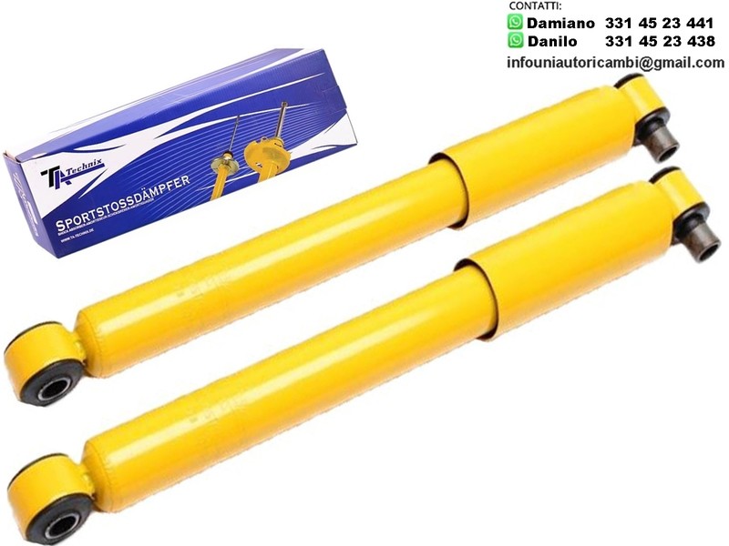 2 X Ammortizzatori Posteriori Sportivi a Gas Ta Technix Renault Megane I,Coach, Classic,Cabriolet,Megane I Grandtour