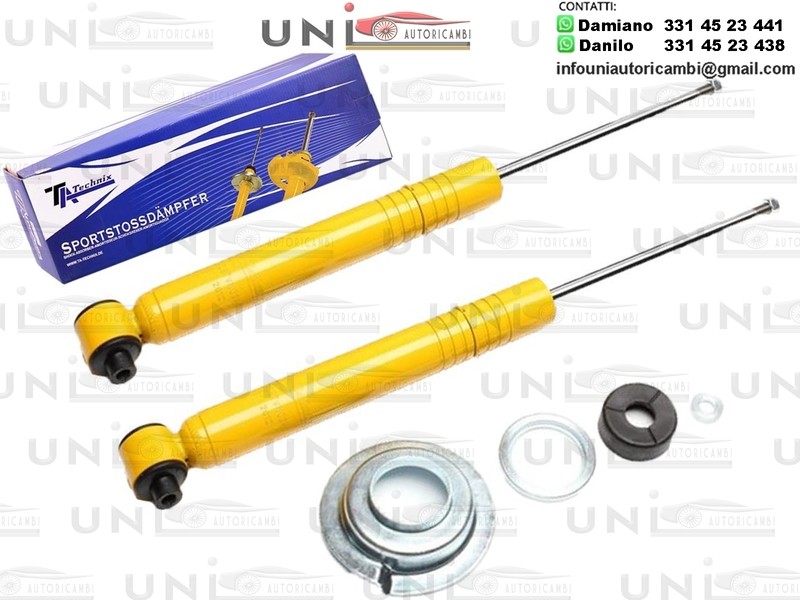 2 X Ammortizzatori Posteriori Sportivi a Gas Ta Technix  HA Audi 50 / VW Derby, Polo 86,86C, -Classic, -Coupe, -Kasten