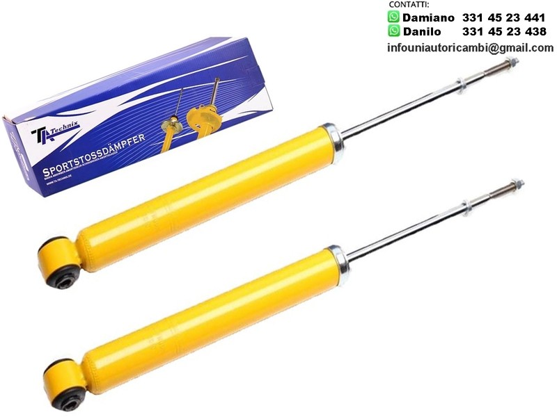 2 X Ammortizzatori Posteriori Sportivi per: VW LUPO 6X dal 1998- , SEAT AROSA 6H dal 1997-