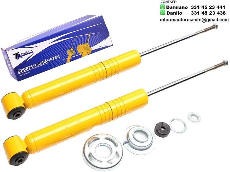 2 X Ammortizzatori Posteriori Sportivi a Gas Ta Technix Seat Cordoba,Ibiza/VW Golf I, Golf I Cabrio,Golf