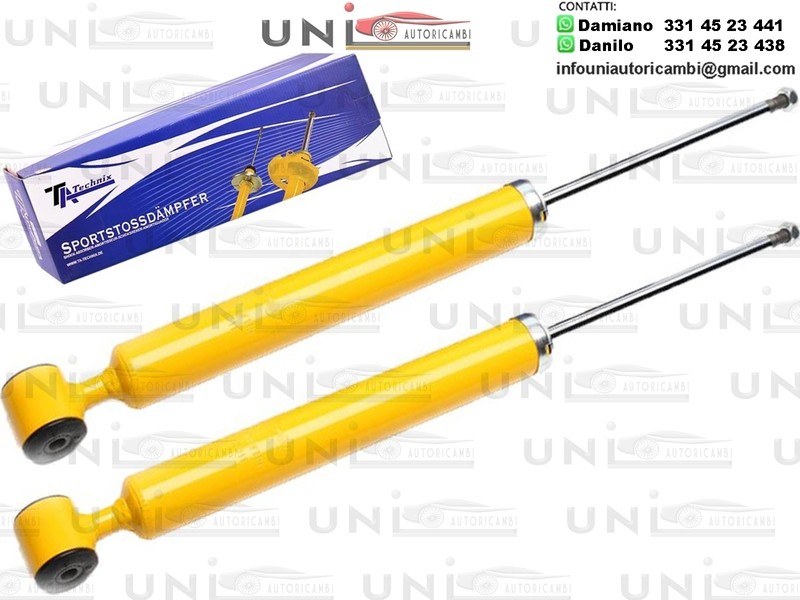 2 X Ammortizzatori Posteriori Sportivi a Gas Ta Technix AUDI A2 8Z , SEAT IBIZA 6L - SKODA FABIA 6Y , VW POLO 9N