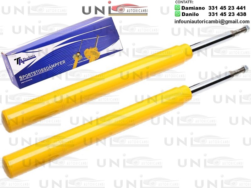 2 X Ammortizzatori Anteriori Sportivi a Gas Ø 51mm BMW Serie 3 E30 Berlina, Cabriolet, Touring, Z1 Roadster