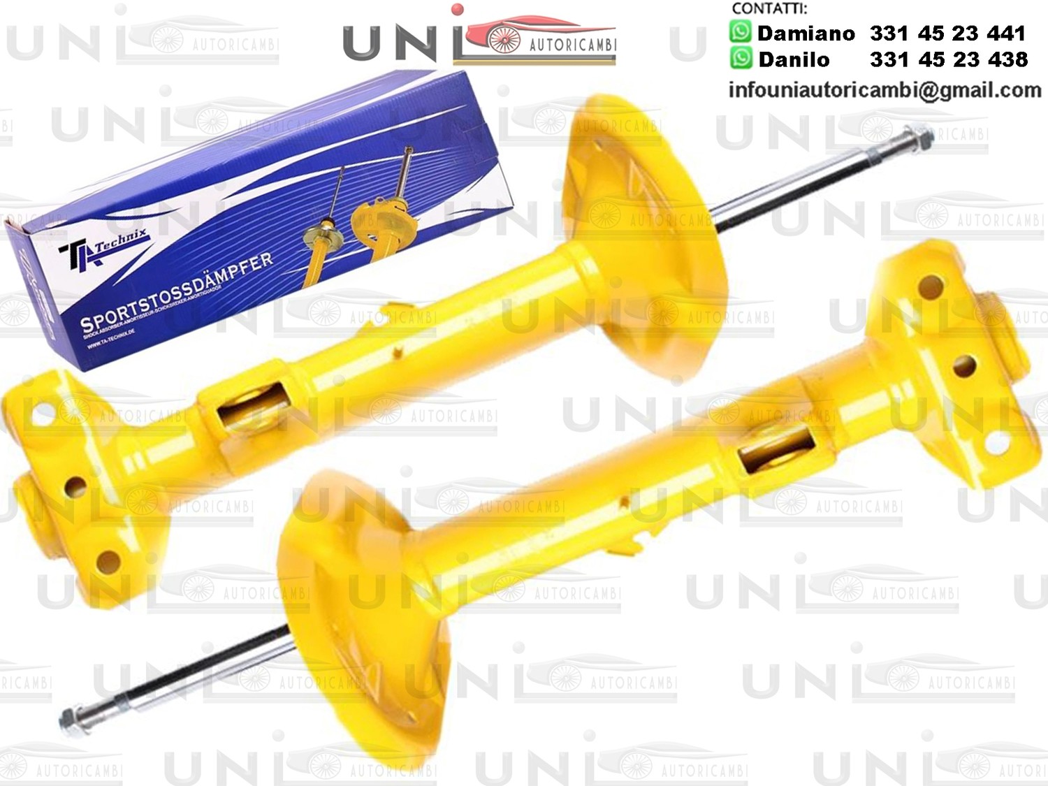 2 X Ammortizzatori Anteriori Sportivi a Gas Ta Technix BMW Serie 3 E36 Berlina,Coupe,Cabriolet,Touring,Compact