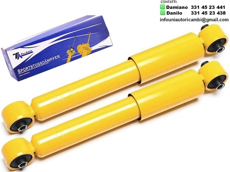 2 Ammortizzatore Posteriore Sportivo a Gas Ta Technix Smart Convertible,City Coupe,Crossblade,Per due coup