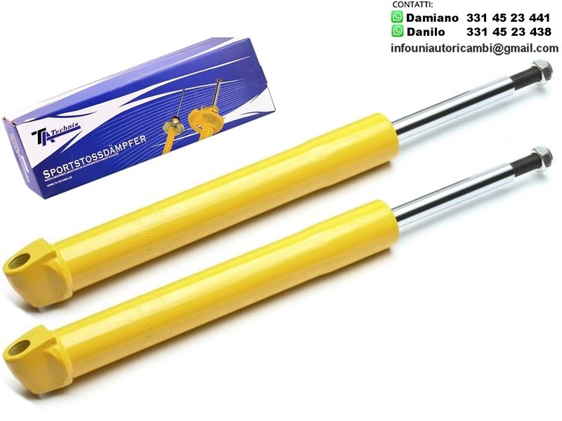 2 Ammortizzatore Anteriore Sportivo a Gas Ta Technix Smart Convertible,City Coupe,Crossblade, per due coupé