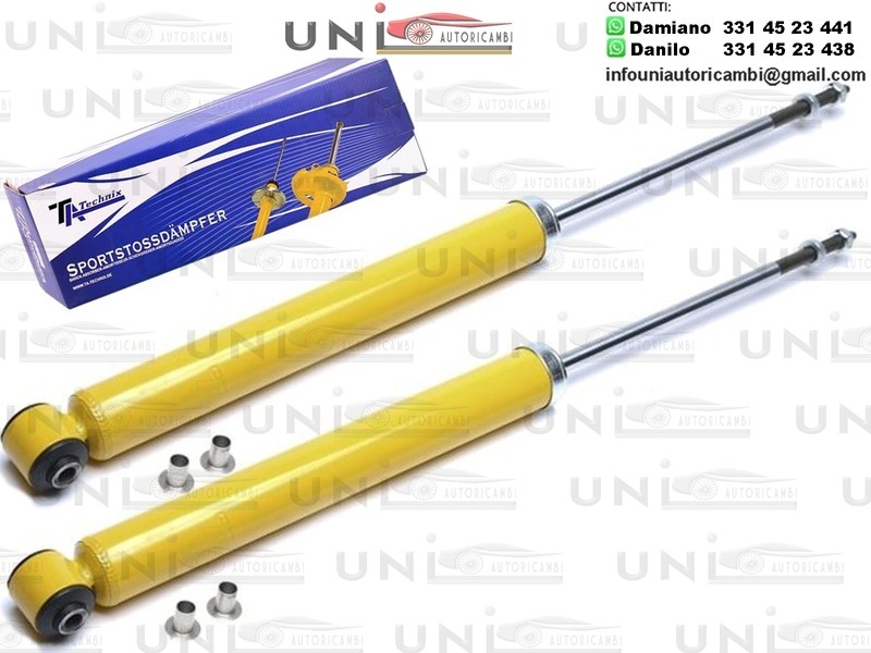 2 Ammortizzatore Posteriore Sportivo as Ta Technix Audi A3/Seat Leon III/Skoda Octavia III/VW Golf VII