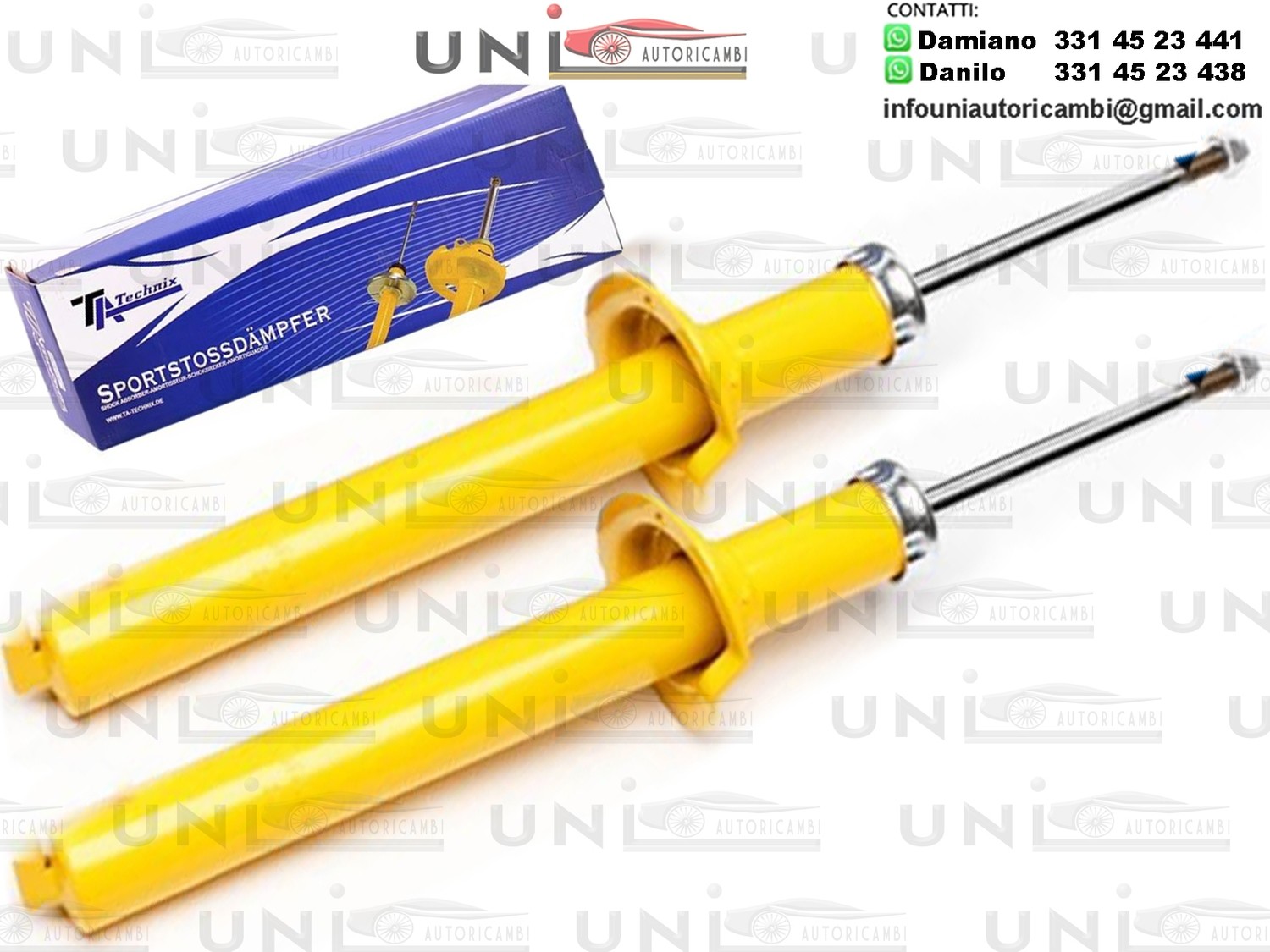2x Ammortizzatore Anteriore Sportivo  Alfa Romeo 147 156 GT da 19