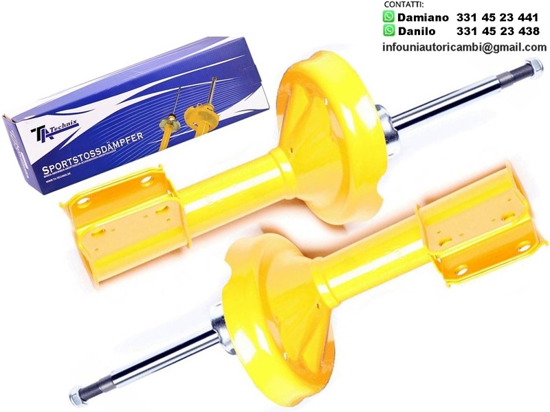 2 Ammortizzatore Anteriore Sportivo a Gas Ta Technix Distanza fori Renault Clio II, scatola Clio II, Thalia