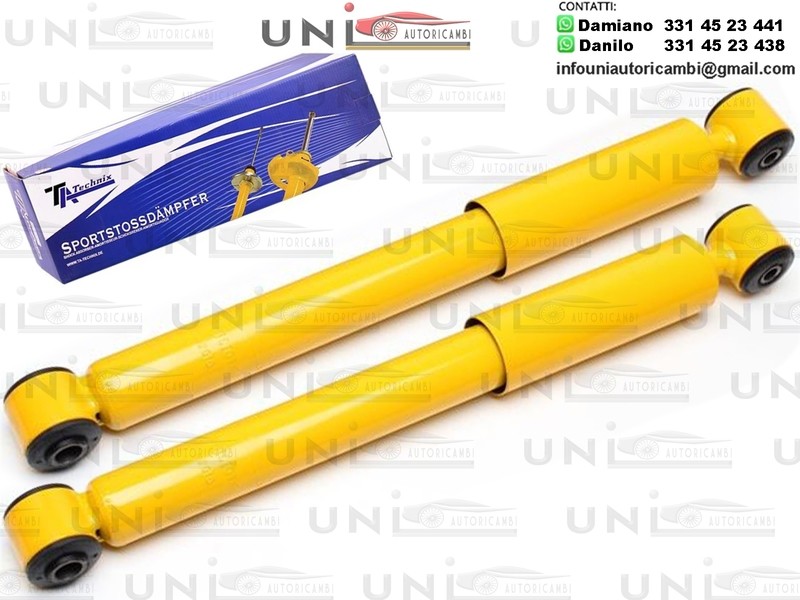 2 Ammortizzatore Posteriore Sportivo a Gas Ta Technix Citroën C2,C3 I,C3 Pluriel/Peugeot 1007