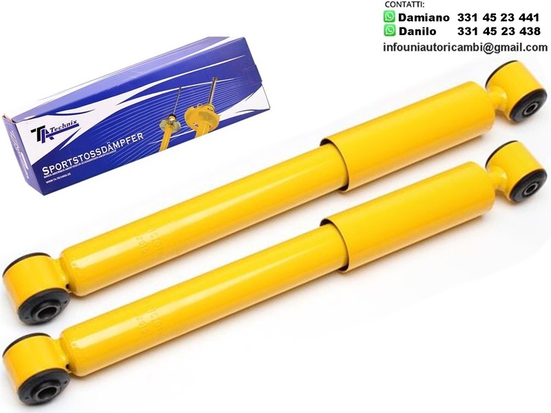 2 Ammortizzatore Posteriore Sportivo a Gas Ta Technix Citroën C2,C3 I,C3 Pluriel/Peugeot 1007