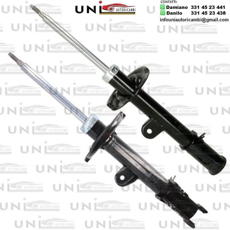 2 Ammortizzatori Anteriori Rinforzati Sinistro + Destro per: HYUNDAI SANTA FÉ II; KIA SORENTO II 2.0D/2.2D/2.4 01.09-
