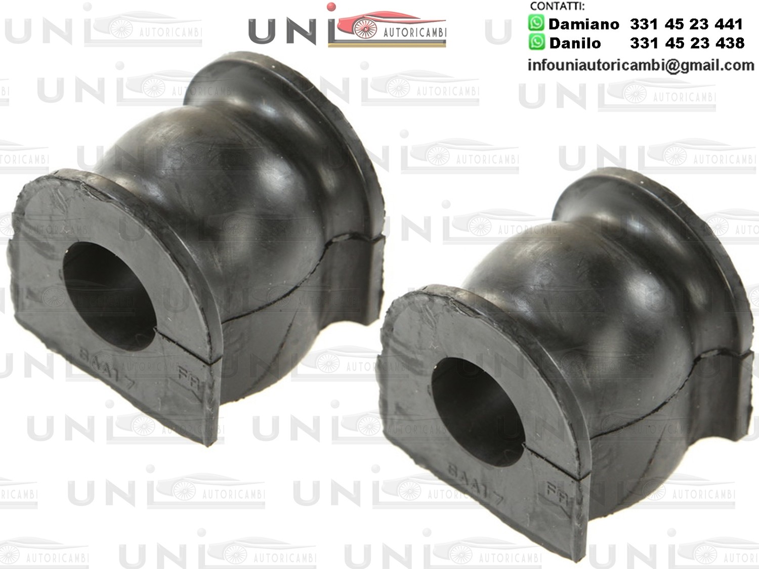 Gommino Barra Stabilizzatrice Anteriore Bilaterale YAMATO (20mm) HONDA CR-V III 2.0/2.2D/2.4 01.07-