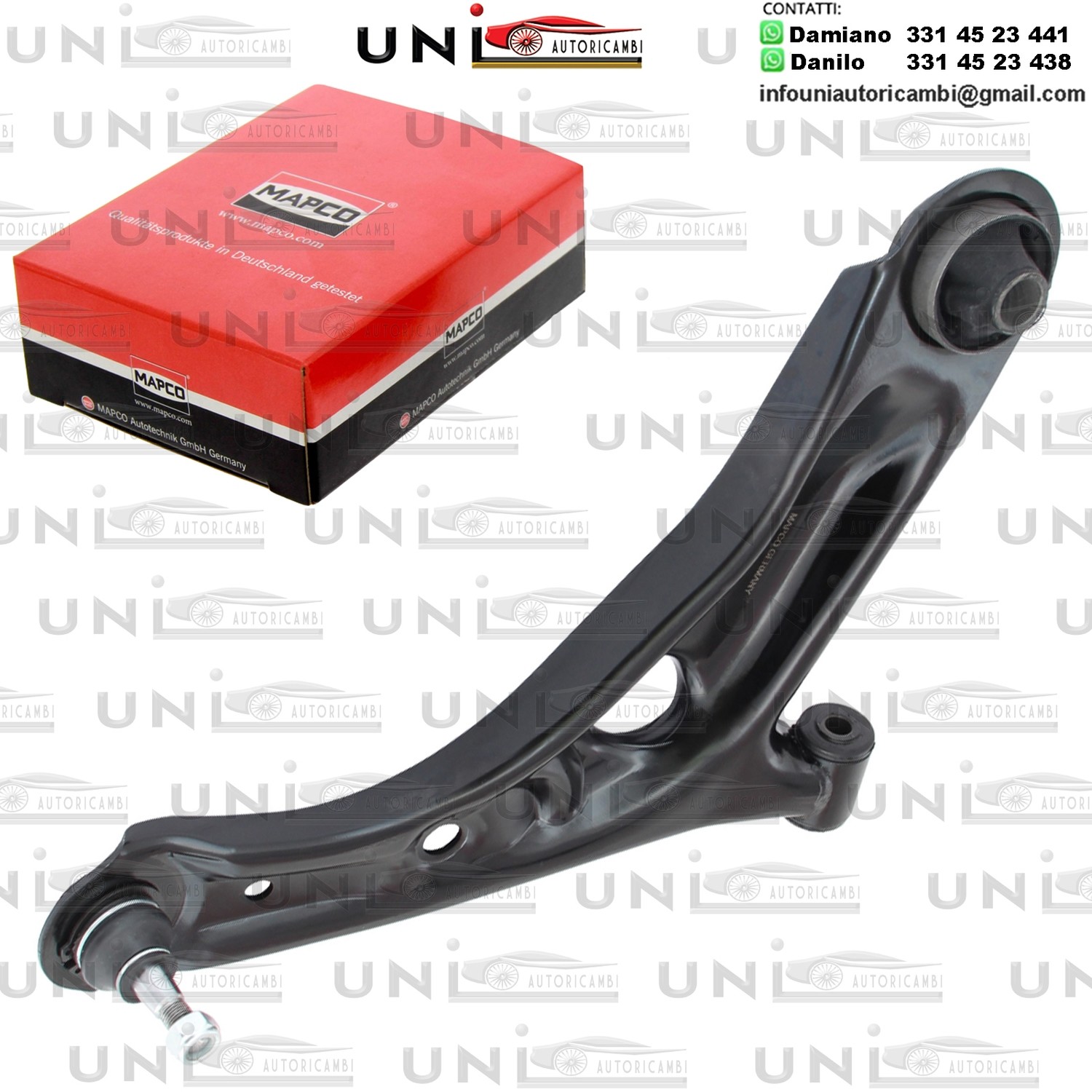 Braccio Oscillante Anteriore Destro Rinforzato CITROEN C1 / PEUGEOT 107 / TOYOTA AYGO