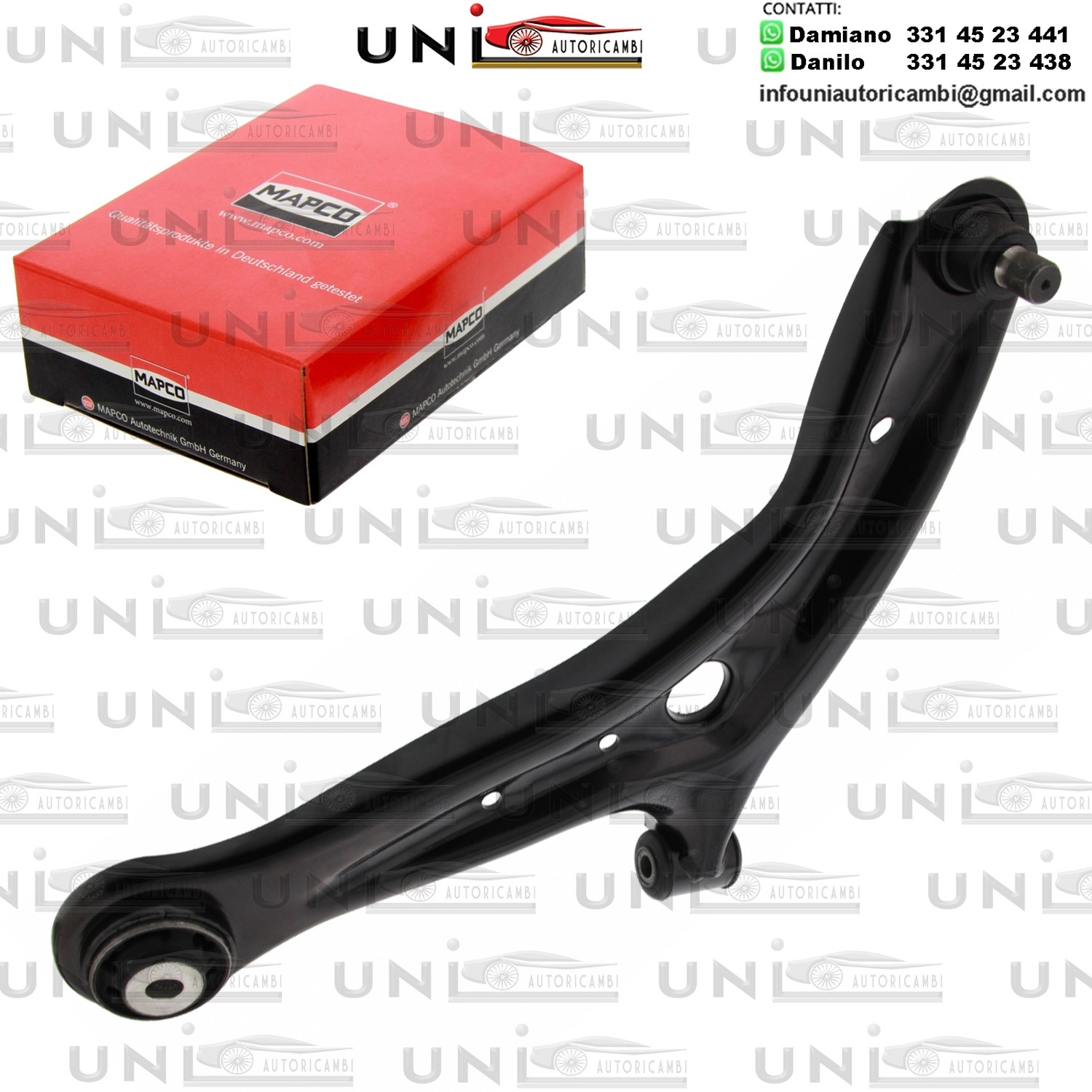 Braccio oscillante anteriore Sinistro Rinforzato FORD FIESTA / VI / MAZDA 2