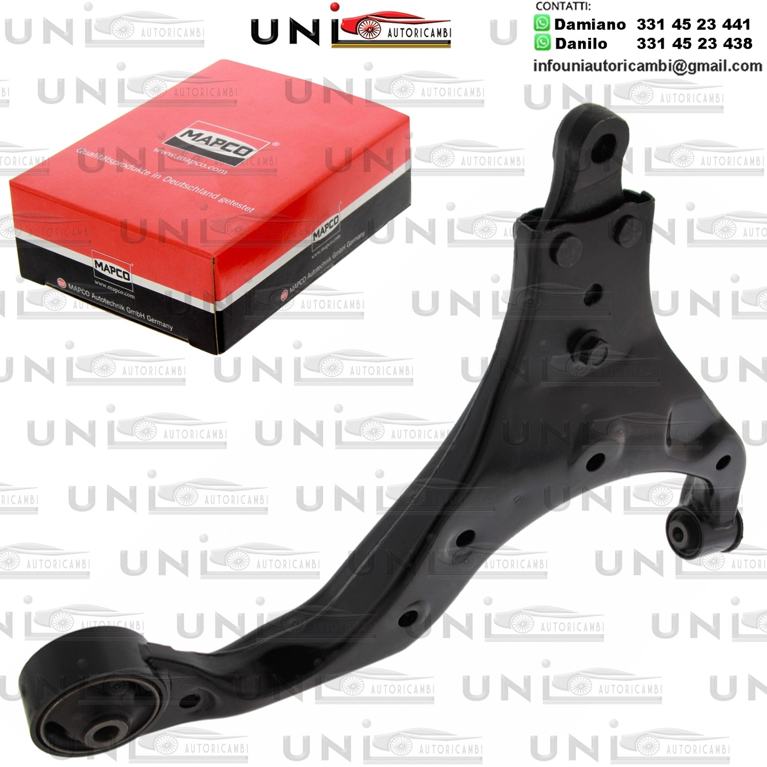 Braccio oscillante anteriore Destro Rinforzato HYUNDAI TUCSON / KIA SPORTAGE