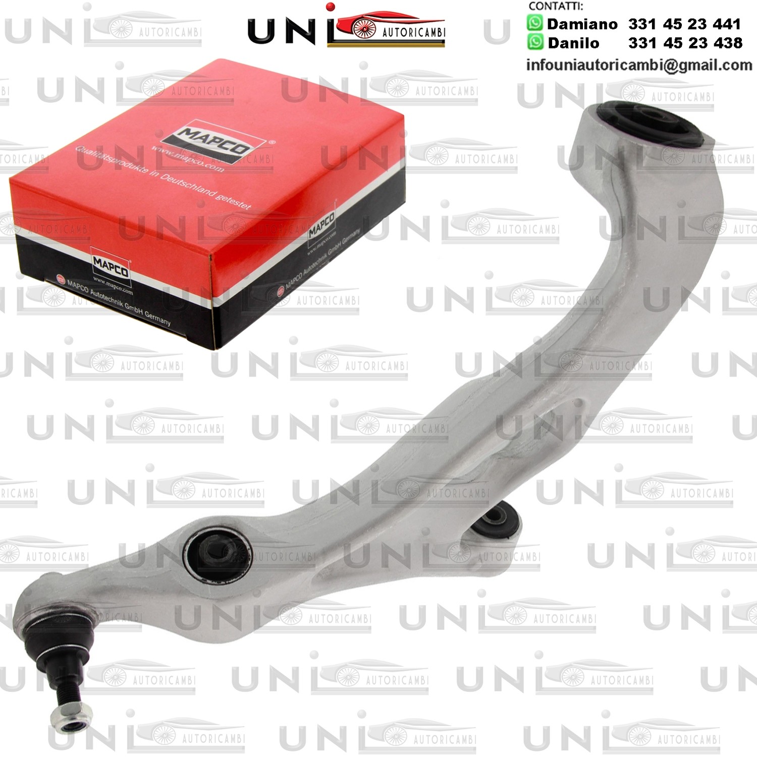 Braccio oscillante anteriore Sinistro Rinforzato AUDI Q7 / PORSCHE CAYENNE / VW TOUAREG