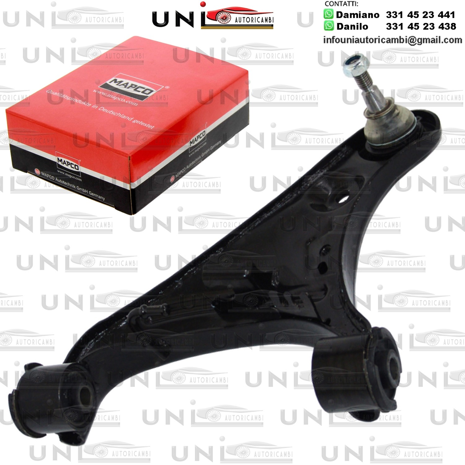 Braccio oscillante anteriore Destro Rinforzato LAND ROVER DISCOVERY III