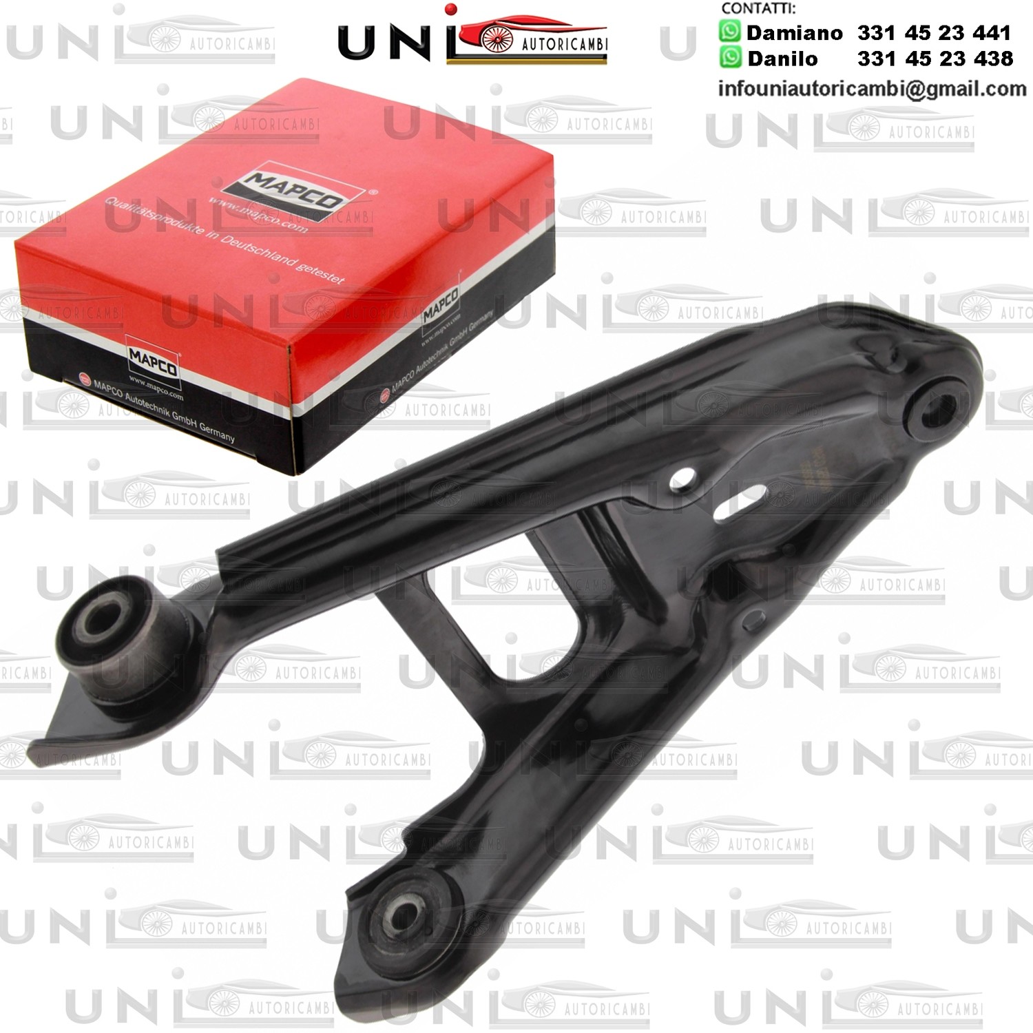 Braccio Oscillante Anteriore Bilaterale Rinforzato SMART CABRIO / CITY-COUPE / FORTWO / ROADSTER