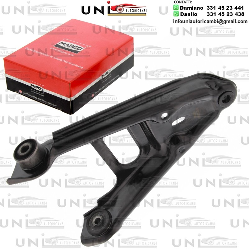 Braccio Oscillante Anteriore Bilaterale Rinforzato SMART CABRIO / CITY-COUPE / FORTWO / ROADSTER