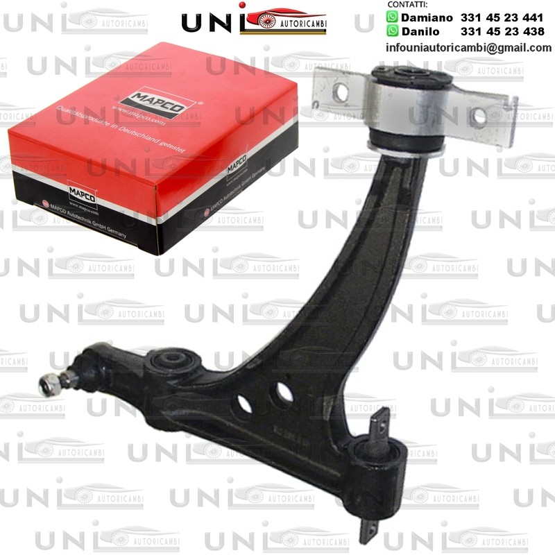 Braccio Oscillante Assale Anteriore Destro Rinforzato Alfa Romeo​ 166 (936_)​ da 1998