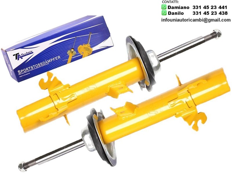 2 Ammortizzatori Anteriori Sportivi Mini Cooper R50 R53 dal 2001- Mini Cooper R52 Cabrio dal 2004-