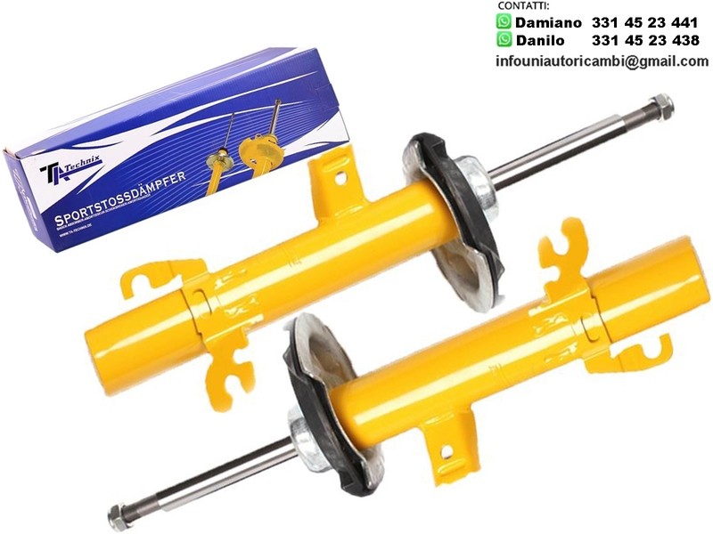 2 Ammortizzatori Anteriori Sportivi Mini Cooper R50 R53 dal 2001- Mini Cooper R52 Cabrio dal 2004-