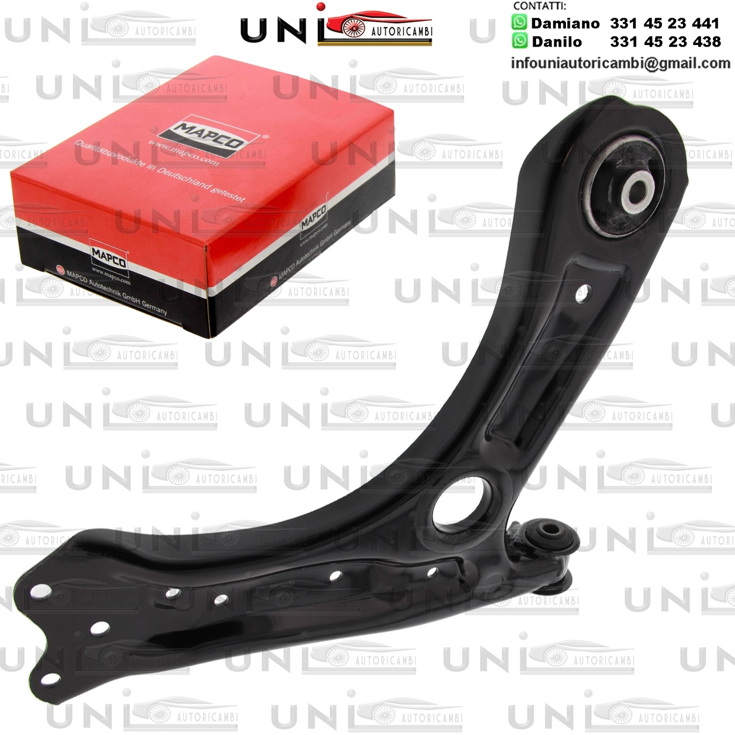 Braccio Oscillante Anteriore Destro Rinforzato AUDI A1 / SEAT IBIZA V / SKODA FABIA III / RAPID / VW POLO
