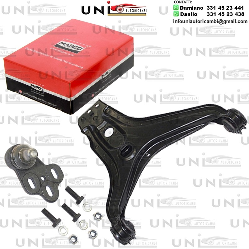Braccio Oscillante Anteriore Sinistro Rinforzato AUDI 80 / 80 Avant / CABRIOLET / COUPE
