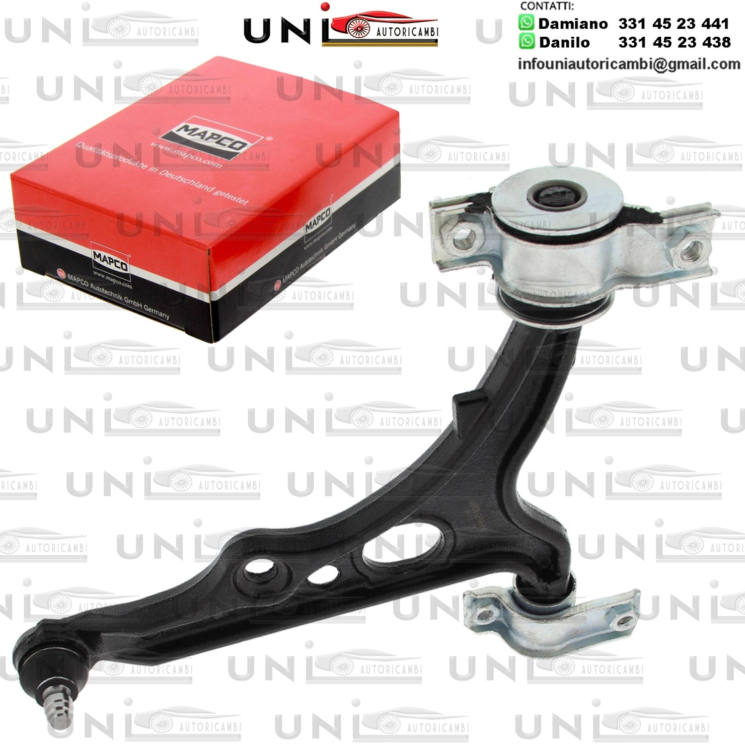 Braccio Oscillante Assale Anteriore Destro Rinforzato Fiat Brava / Bravo I, Tempra / Tipo ​/ Lancia Dedra / Delta da 1988