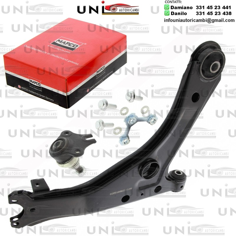 Braccio Oscillante Assale Anteriore Destro Rinforzato SEAT TOLEDO I / VW CORRADO / GOLF III / VENTO