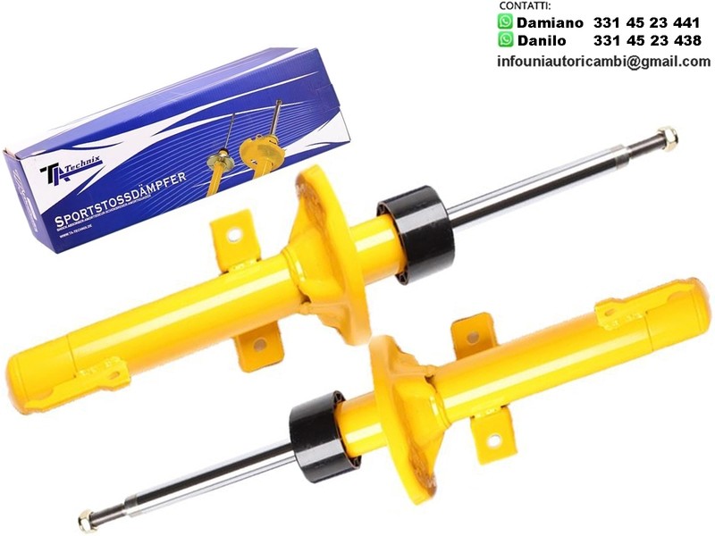2 X Ammortizzatori Anteriori Sportivi a Gas Ta Technix Ford Fiesta III, Fiesta Van, Courier
