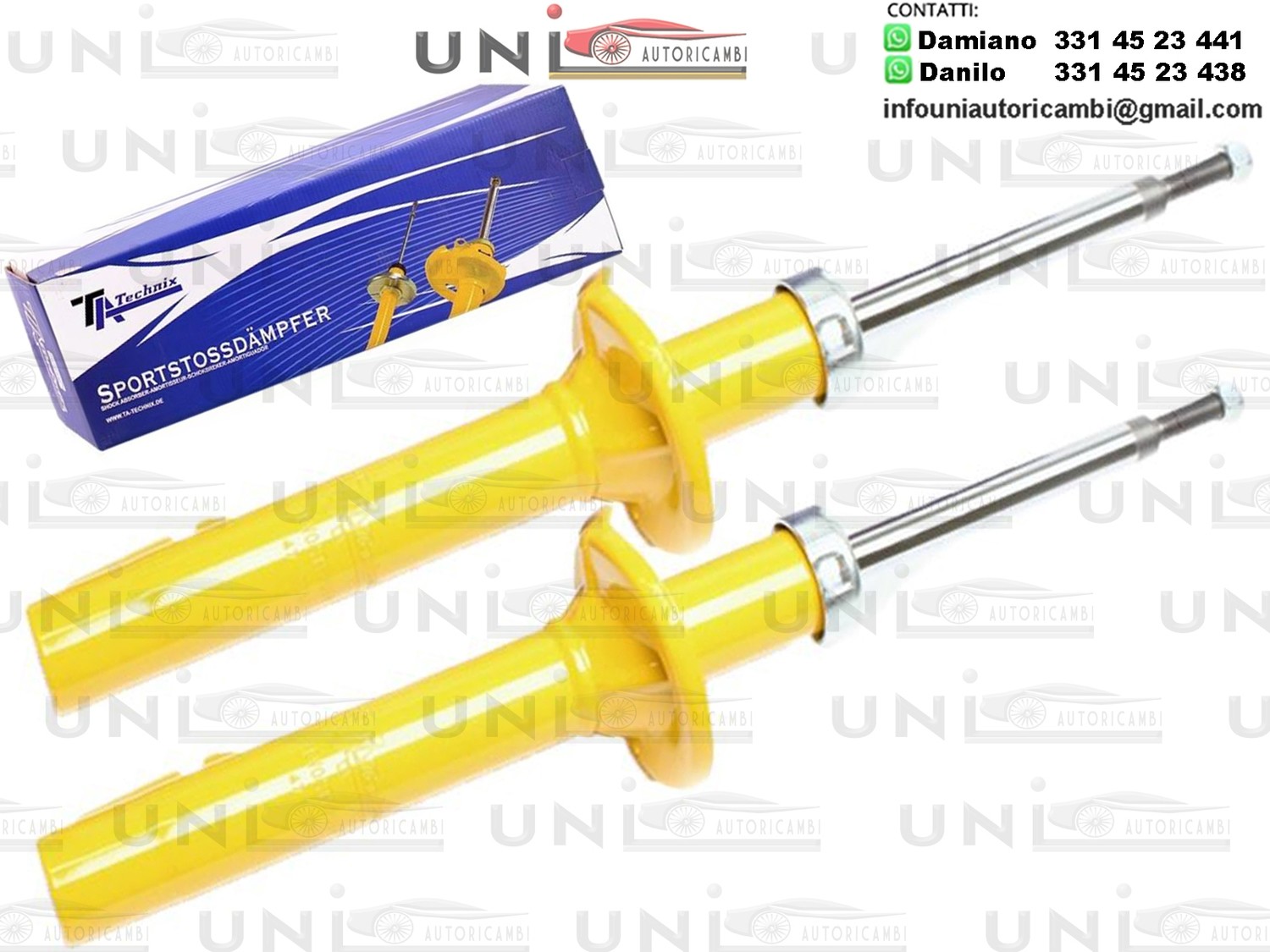 2 X Ammortizzatori Anteriori Sportivi a Gas Ta Technix Ford Escort ,Escort,Cabriolet,Escort,Combi,Escort Express