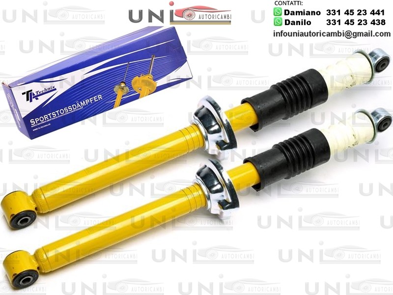 2 X Ammortizzatori Posteriori Sportivi a Gas Ta Technix Ford Escort,Escort,Convertible,Escort VI Saloon,Fiesta III,Fiesta Box