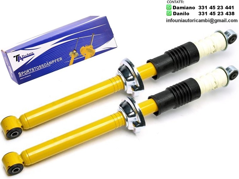 2 X Ammortizzatori Posteriori Sportivi a Gas Ta Technix Ford Escort,Escort,Convertible,Escort VI Saloon,Fiesta III,Fiesta Box