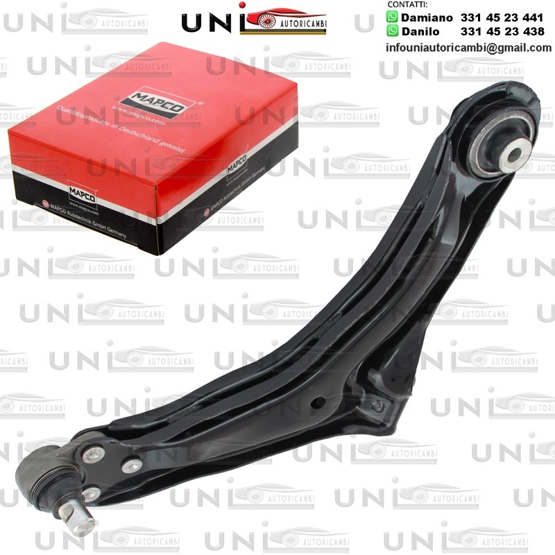 Braccio Oscillante Anteriore Destro Rinforzato MERCEDES-BENZ CLASSE V / VITO Autobus / VITO Furgonato