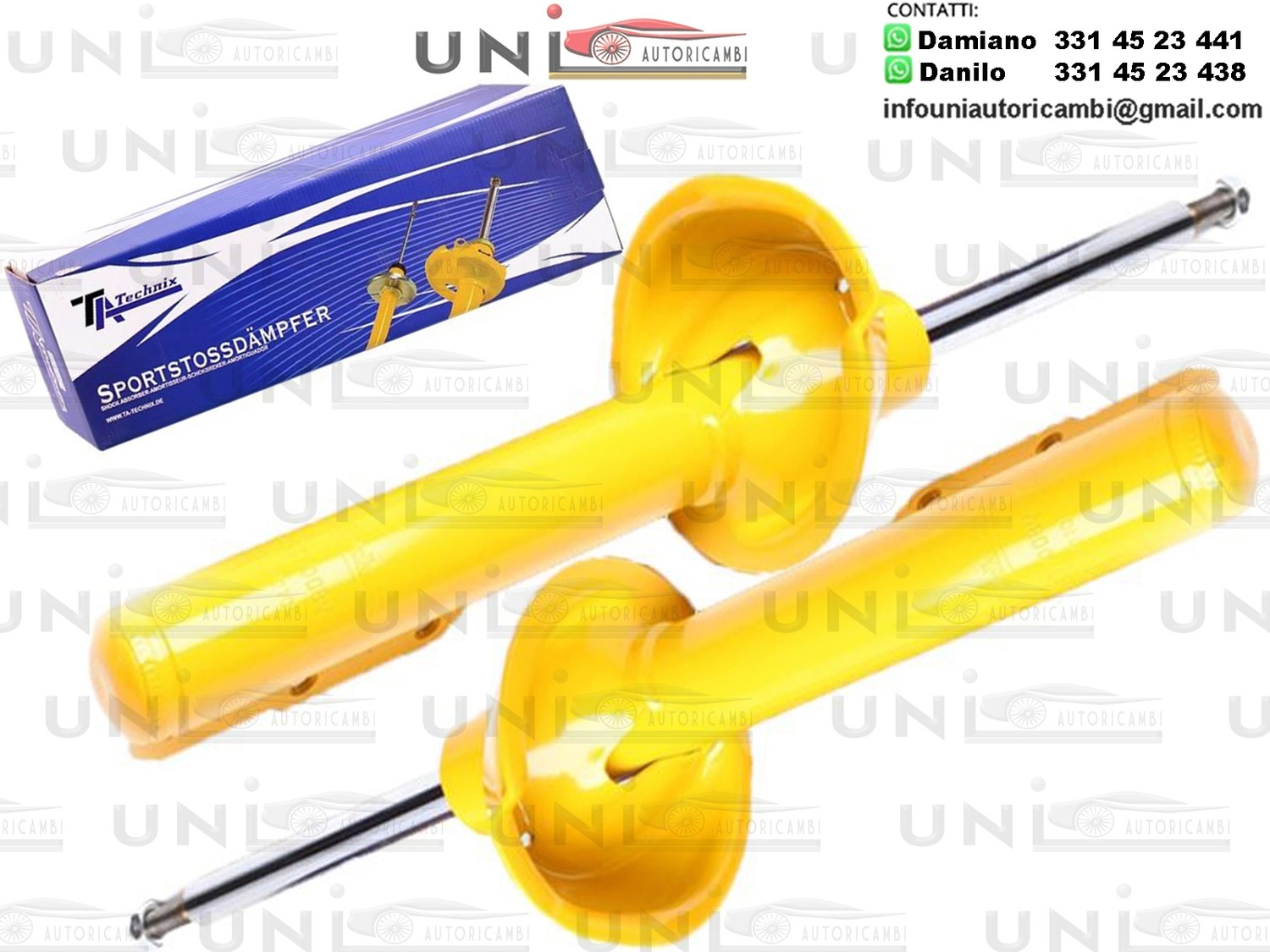 2 X Ammortizzatori Posteriori Sportivi a Gas Ta Technix Escort Escort,Escort Cabriolet, Escort ,Saloon