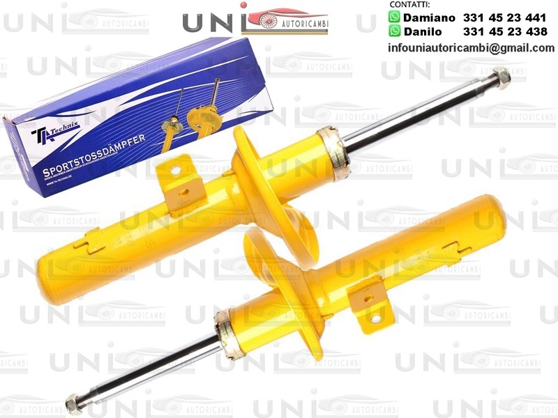 2X Ammortizzatori Anteriori Sportivi a Gas Ta Technix Citroën Berlingo, Xsara, ZX / Peugeot 306, 306 Cabriolet, 309