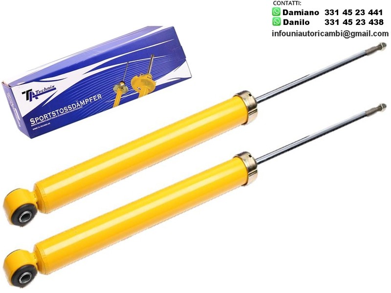 2 X Ammortizzatori Posteriori Sportivi a Gas Ta Technix Ford Focus, Focus tre volumi