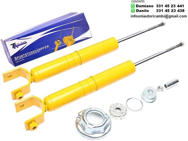 2 X Ammortizzatori Posteriori Sportivi a Gas Ta Technix Honda Civic,Hatchback,Civico  berlina,Civico Coupe