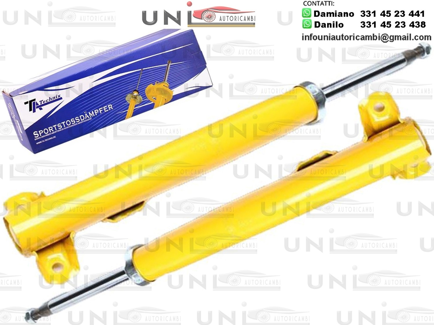 2 X Ammortizzatori Anteriori Sportivi a Gas Ta Technix Mercedes Benz 190er,Berlina E-class W124,Cabriolet E-Class