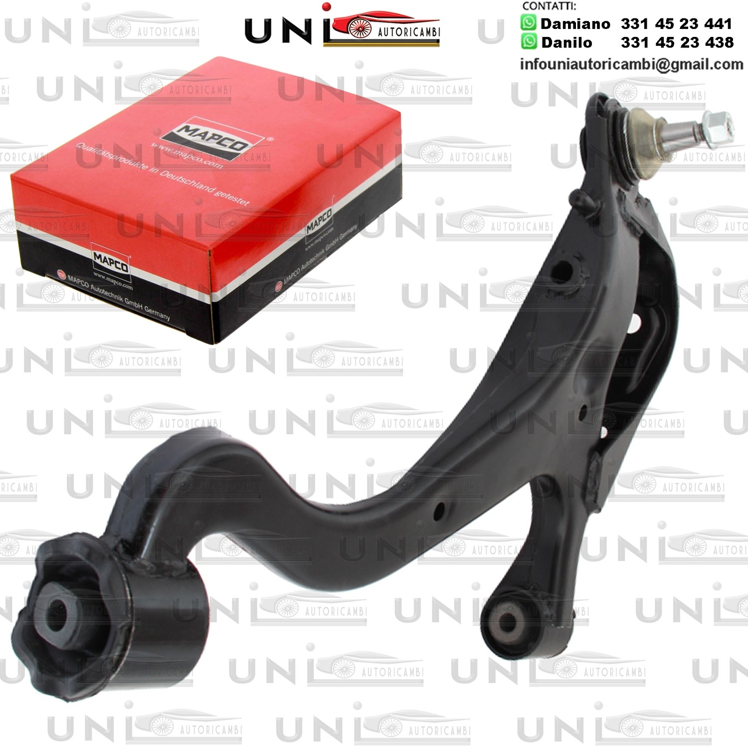 Braccio Oscillante Anteriore Destro Rinforzato LAND ROVER DISCOVERY III / IV