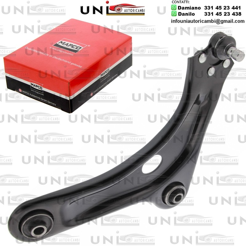 Braccio Oscillante Anteriore Sinistro Rinforzato CITROEN C3 I / C3 II / C4 CACTUS / DS3 / PEUGEOT 2008 / 208
