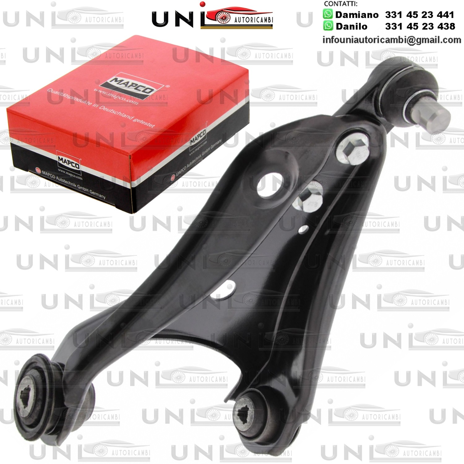 Braccio Oscillante Anteriore Destro Rinforzato RENAULT TWINGO II