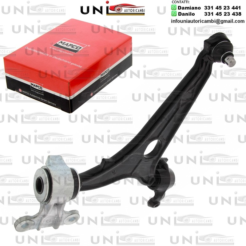 Braccio Oscillante Assale Anteriore Destro Rinforzato CITROËN C8 / FIAT ULYSSE / LANCIA PHEDRA / PEUGEOT 807