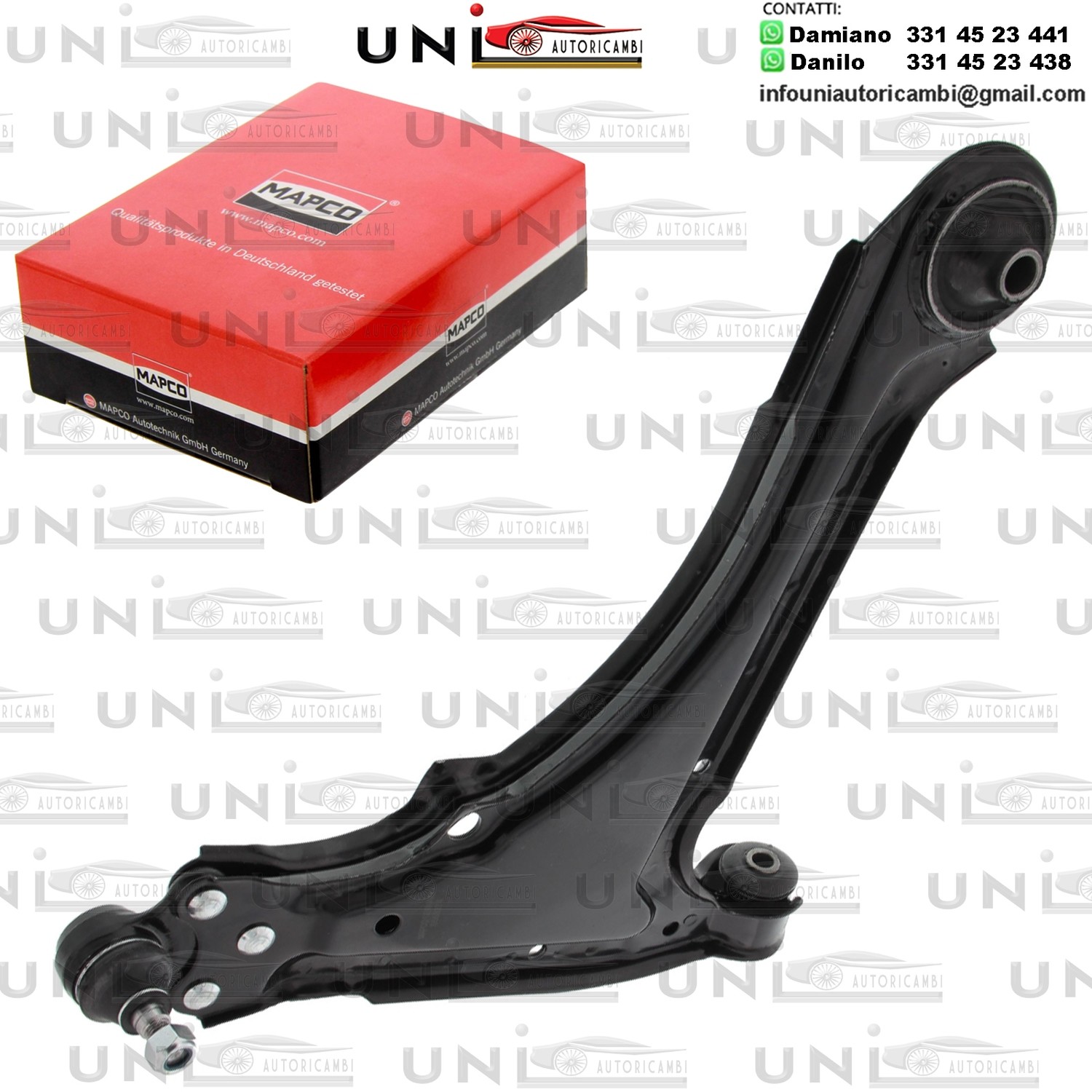 Braccio Oscillante Assale Anteriore Destro Rinforzato OPEL ASTRA F / CALIBRA A / VECTRA A