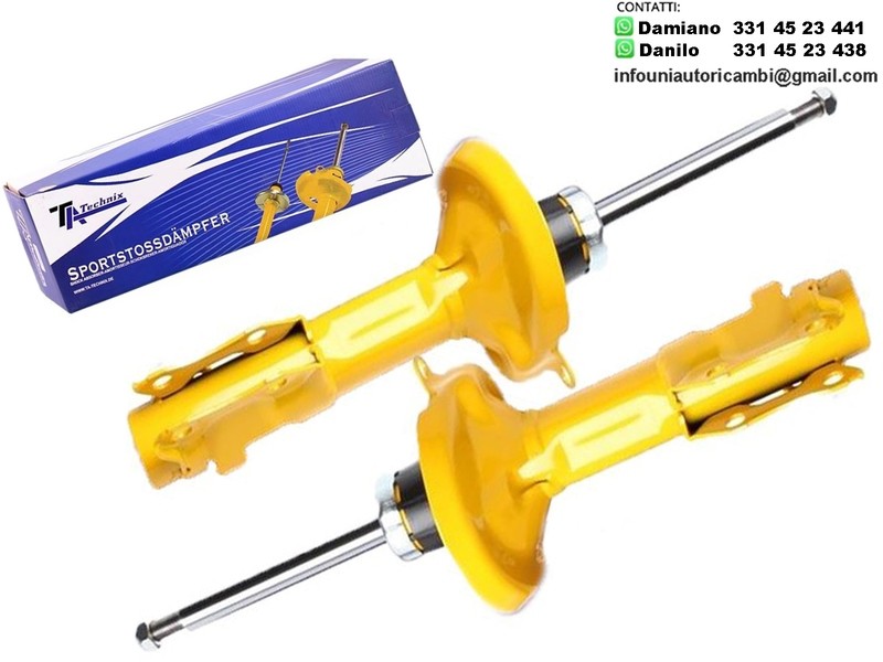 2x Ammortizzatori Anteriori Sportivi per: VW LUPO 6X dal 1998- , SEAT AROSA 6H dal 1997-