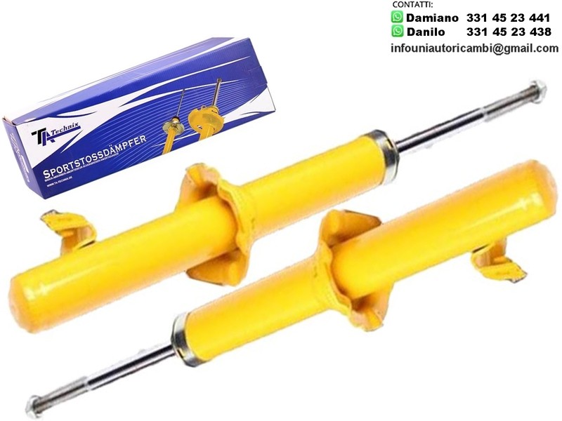 2 Ammortizzatori Anteriori Destro + Sinistro Sportivi a Gas Honda Civic IV due volumi,Civic IV tre volumi,CRX II