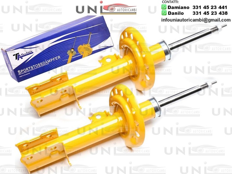 2 X Ammortizzatore Anteriore Sinistro + Destro Sportivo a Gas Ta Technix Opel Corsa C,Corsa C Box,Giro combinato,Combo Box/Combi,Meriva A