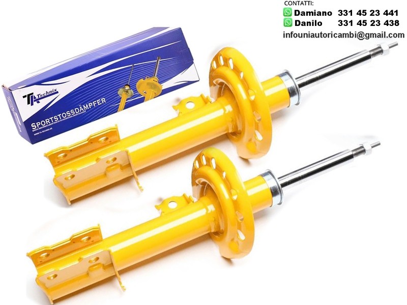 2 X Ammortizzatore Anteriore Sinistro + Destro Sportivo a Gas Ta Technix Opel Corsa C,Corsa C Box,Giro combinato,Combo Box/Combi,Meriva A
