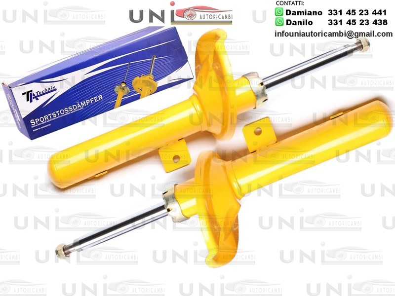 2 X Ammortizzatori Anteriori Sportivi a Gas Ta Technix Citröen Berlingo/Peugeot 206,SW,CC,Partner Combispace,Kasten